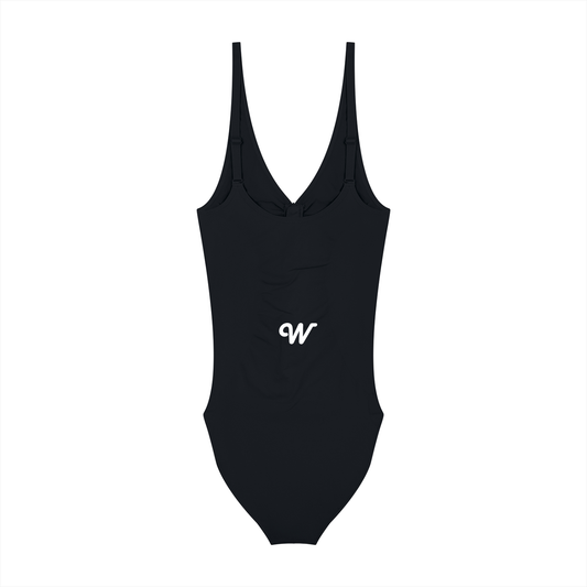 Women’s Full-Zip Ruched Bodysuit