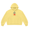 Unisex Vintage Wash Boxy Fleece Hoodie