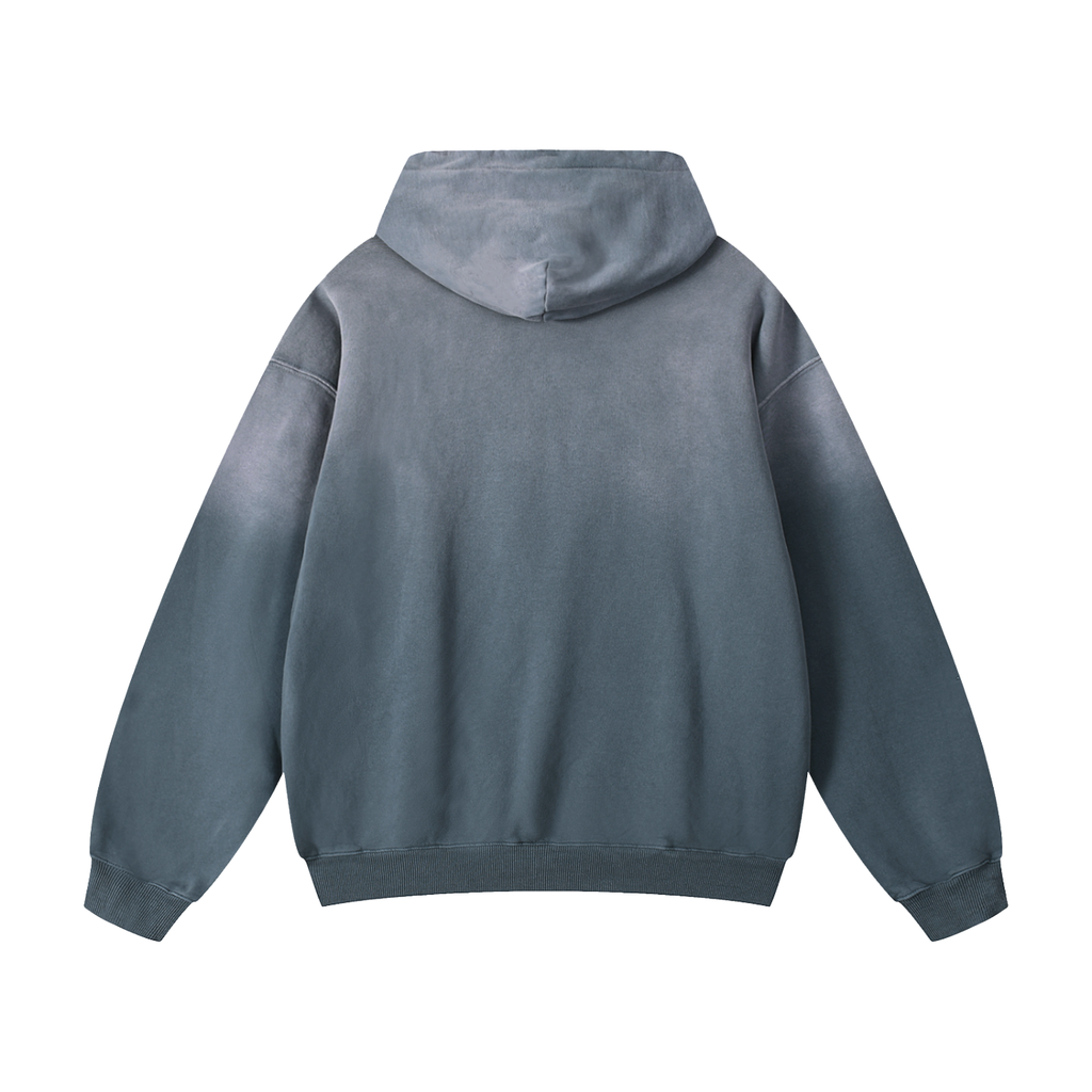 Heavyweight Sunfade Oversized Hoodie by DKRTL WYZE