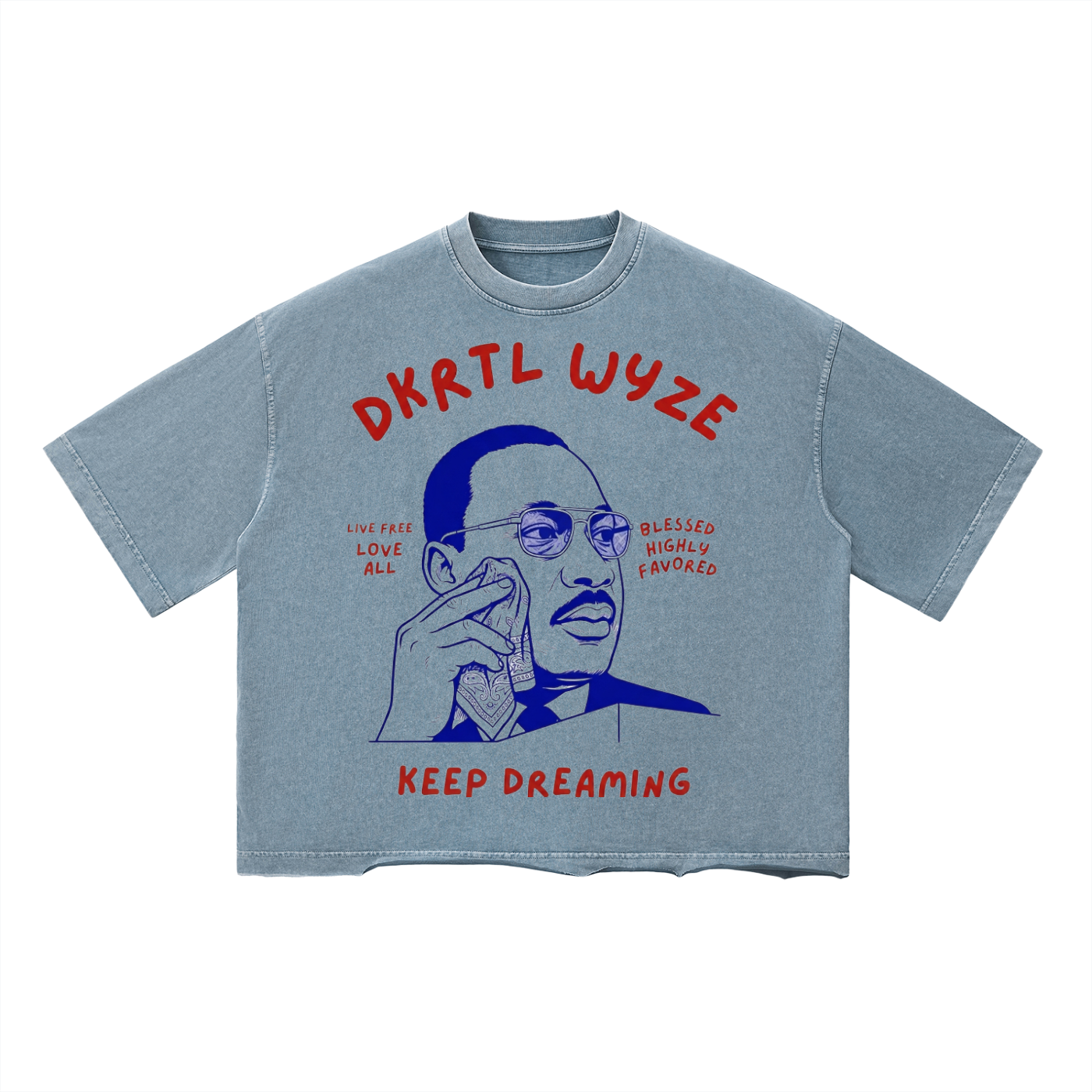Unisex Vintage Wash Boxy T-Shirt