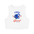 Women's Tight Crewneck Crop Tank Top