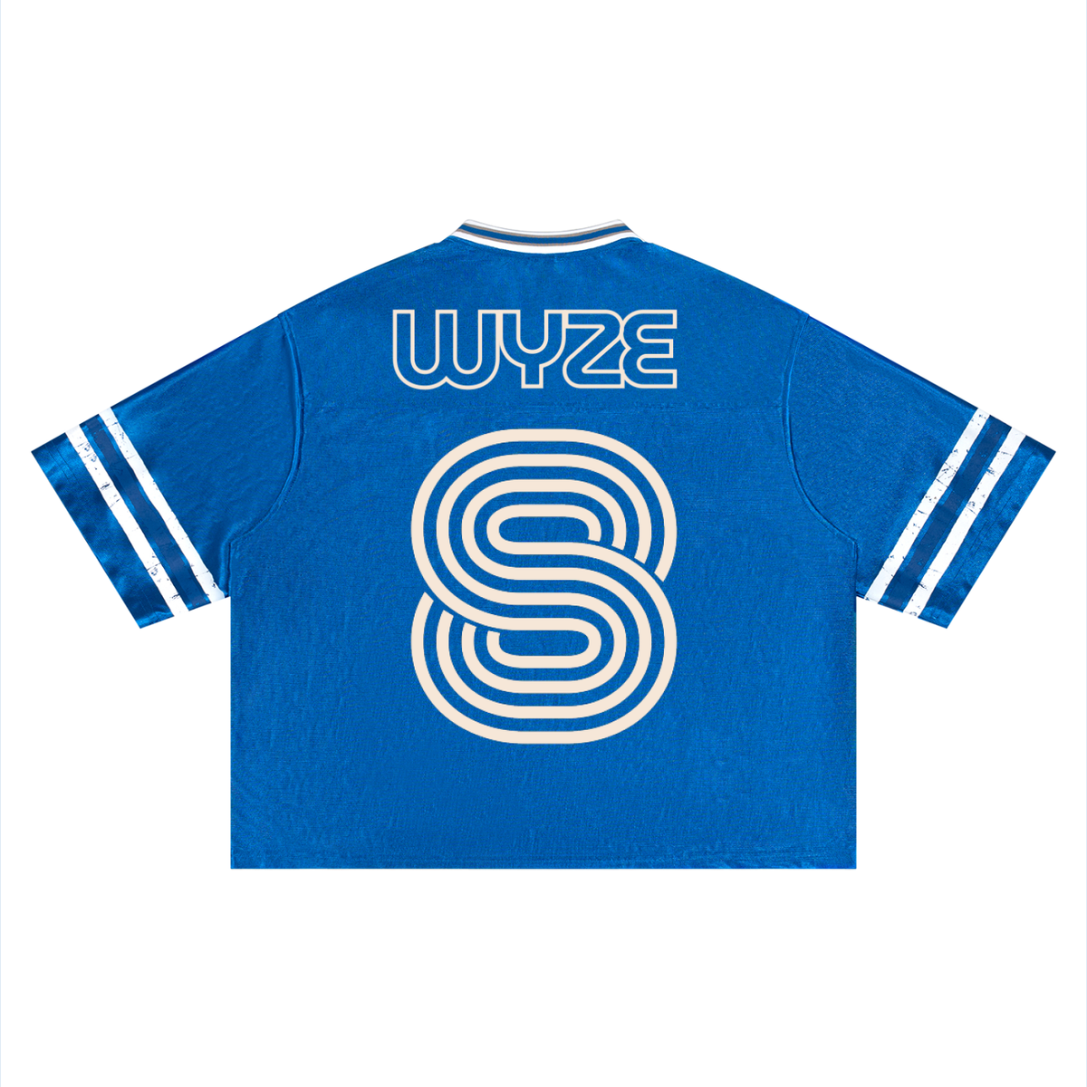 Unisex Boxy Striped Soccer Jersey
