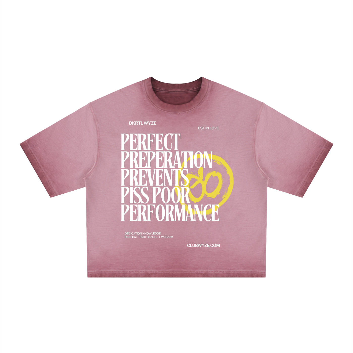 Unisex Reverse Dyed Boxy T-Shirt