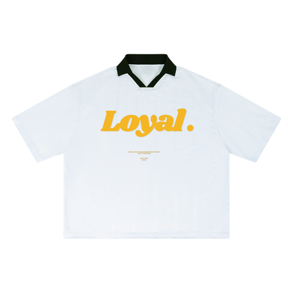 Unisex Striped Boxy Soccer Jersey