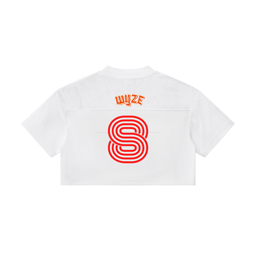 Women’s Cropped Paneled V-Neck Jersey