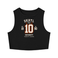 Women's Tight Crewneck Crop Tank Top
