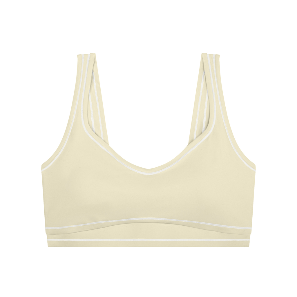 Women’s Topstitching Yoga Sports Bra