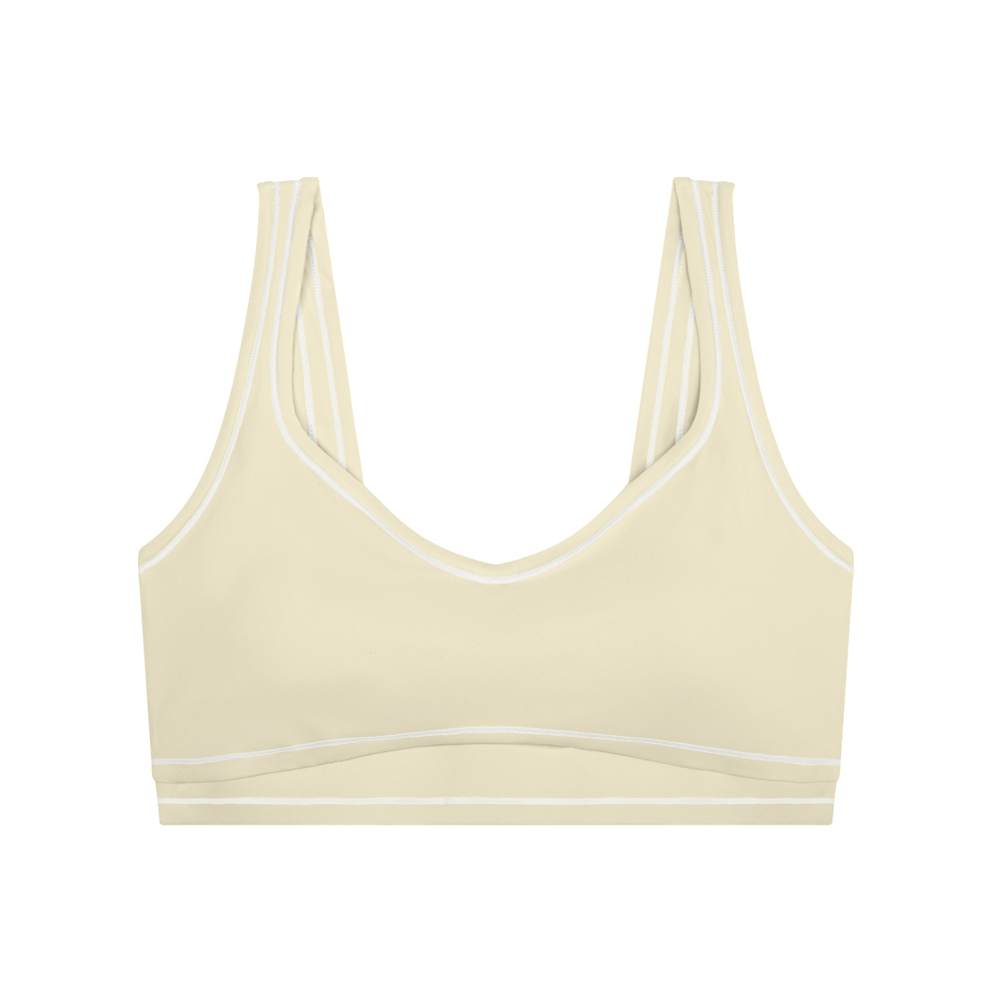 Women’s Topstitching Yoga Sports Bra
