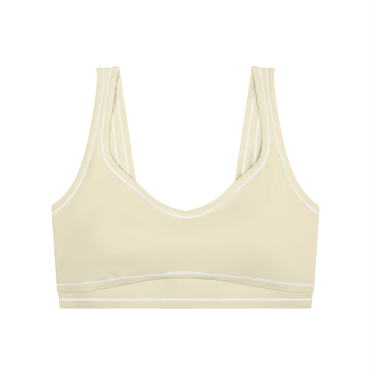 Women’s Topstitching Yoga Sports Bra