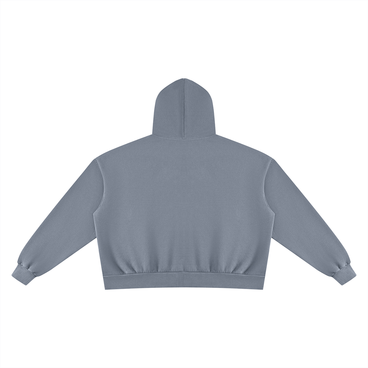 Unisex Vintage Wash Fleece Boxy Hoodie by DKRTL WYZE