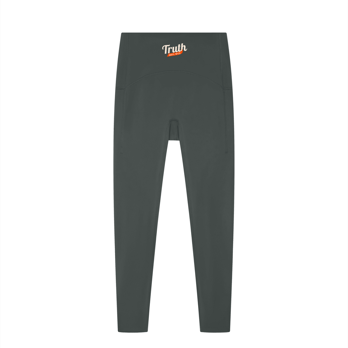 Women's High-Rise Ankle-Length Leggings in Gray by DKRTL WYZE