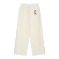 Unisex Striped Pleated Pants