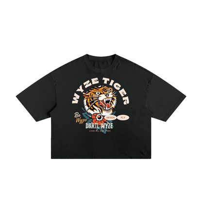 Classic Frayed Boxy Tee