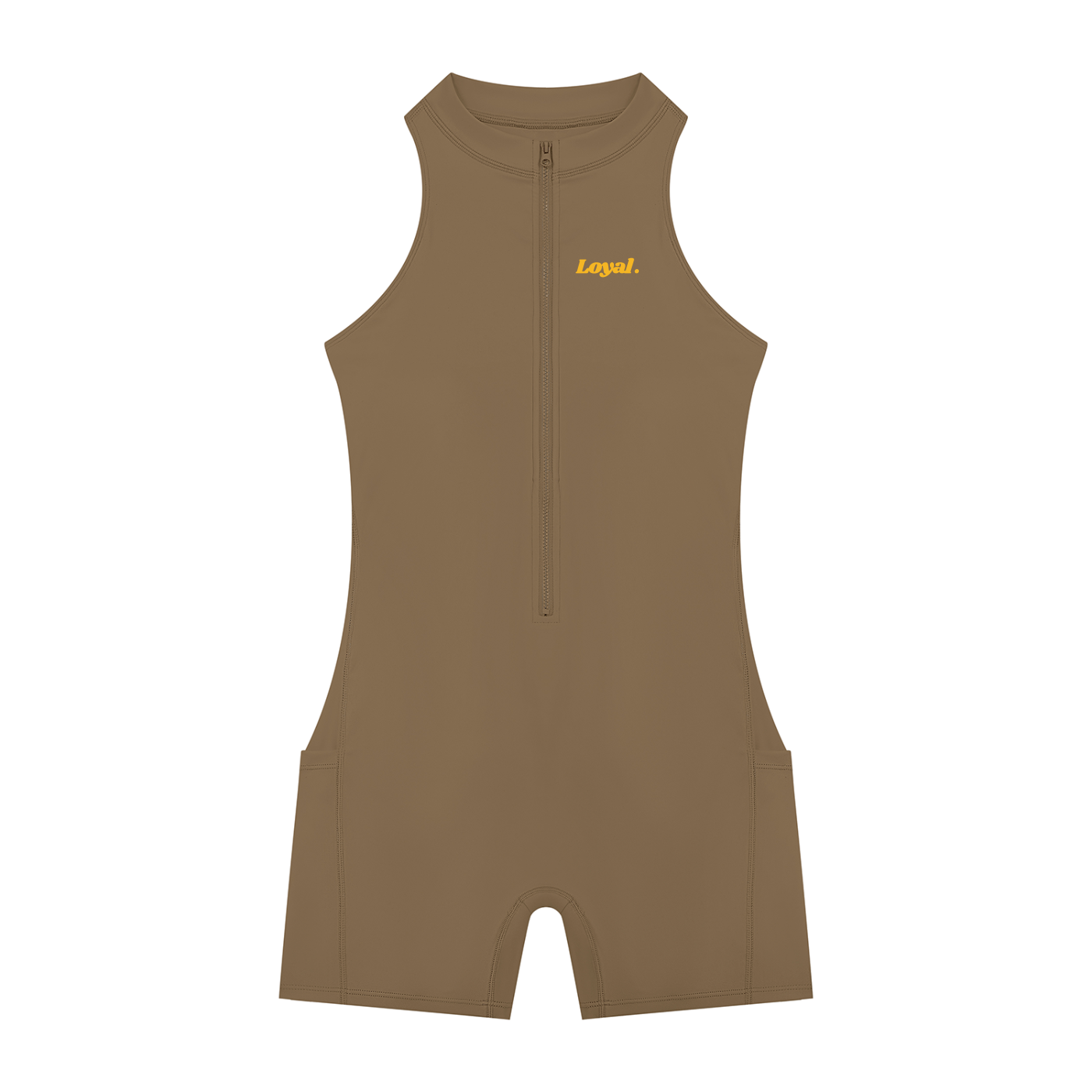 Women’s Quarter-Zip Yoga Romper