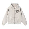Zip-Through Boxy Fleece Hoodie