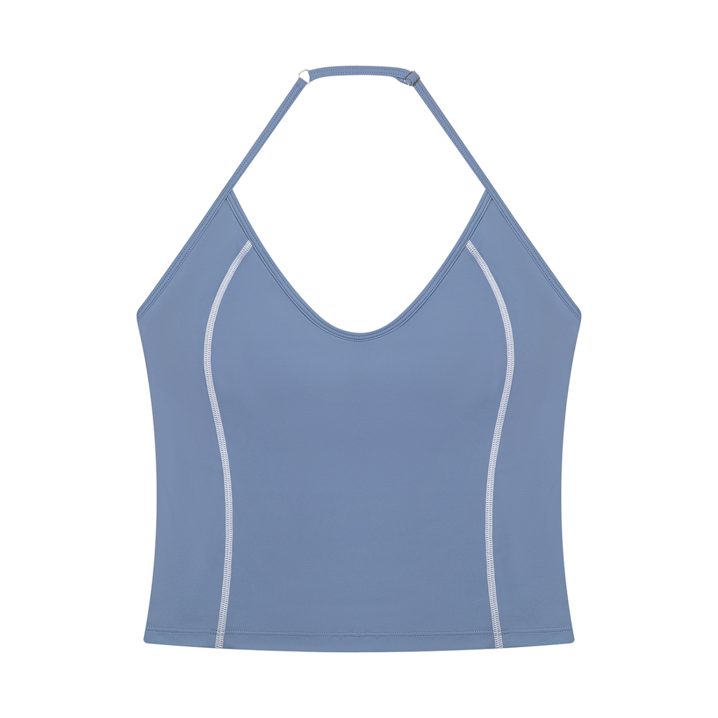 Women's Halter Neck Yoga Tank Top