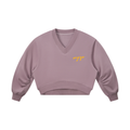 Women’s Crop V-Neck Sweatshirt