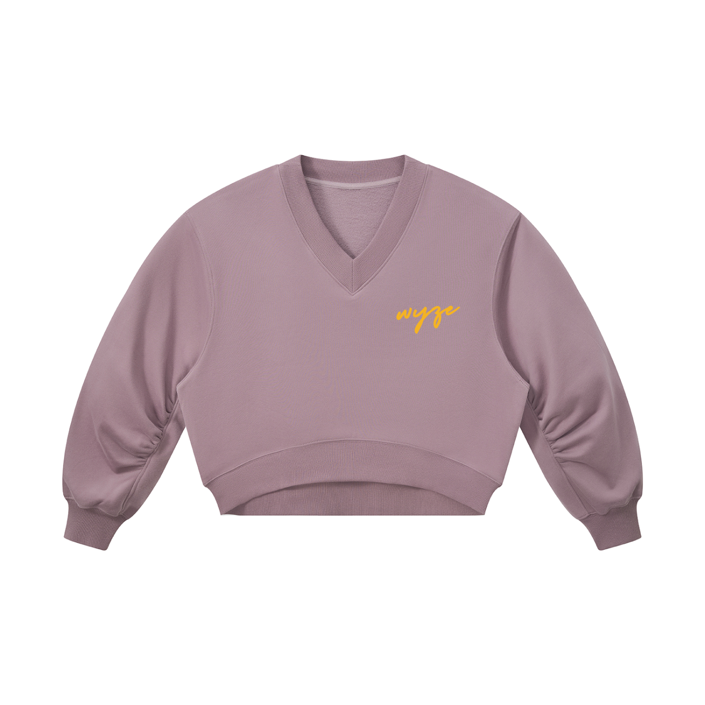 Women’s Crop V-Neck Sweatshirt