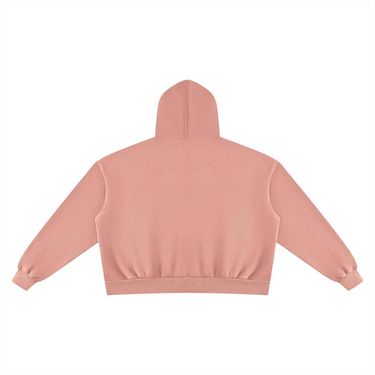 Unisex Vintage Wash Fleece Boxy Hoodie by DKRTL WYZE
