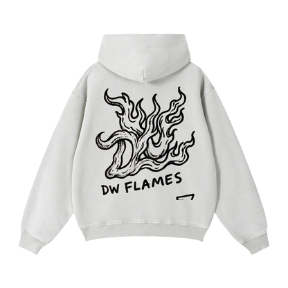 Zip-Through Boxy Fleece Hoodie