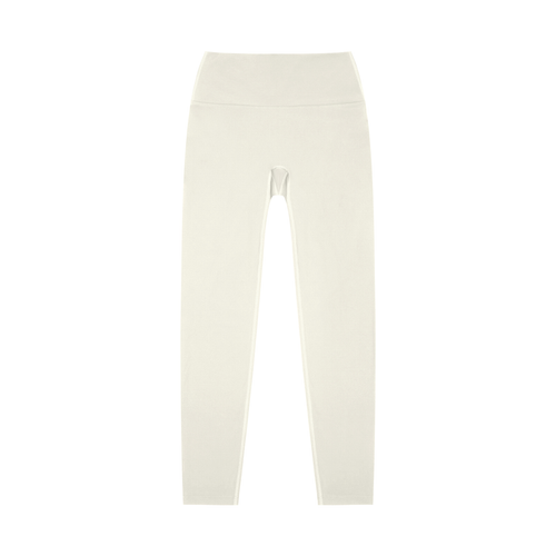 High-Waisted Yoga Leggings in Beige by DKRTL WYZE
