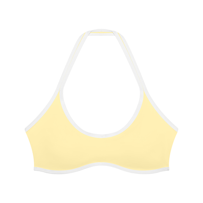 Women's Halter Color Block Yoga Sports Bra