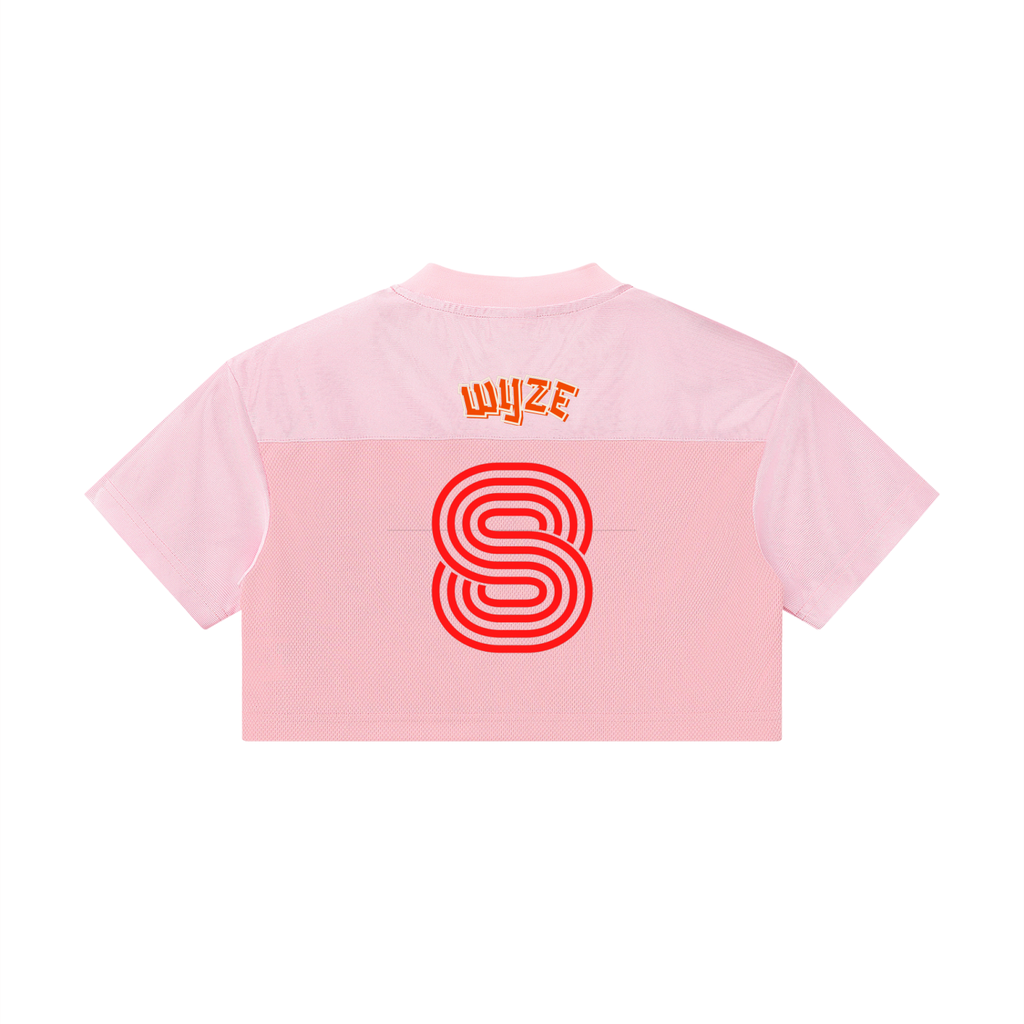 Women’s Cropped Paneled V-Neck Jersey