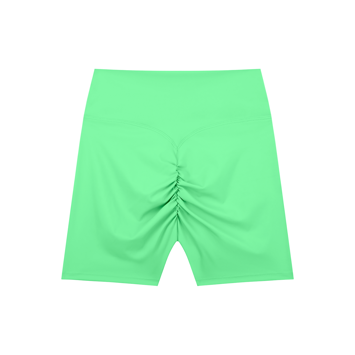 High-Waisted Blend Biker Shorts