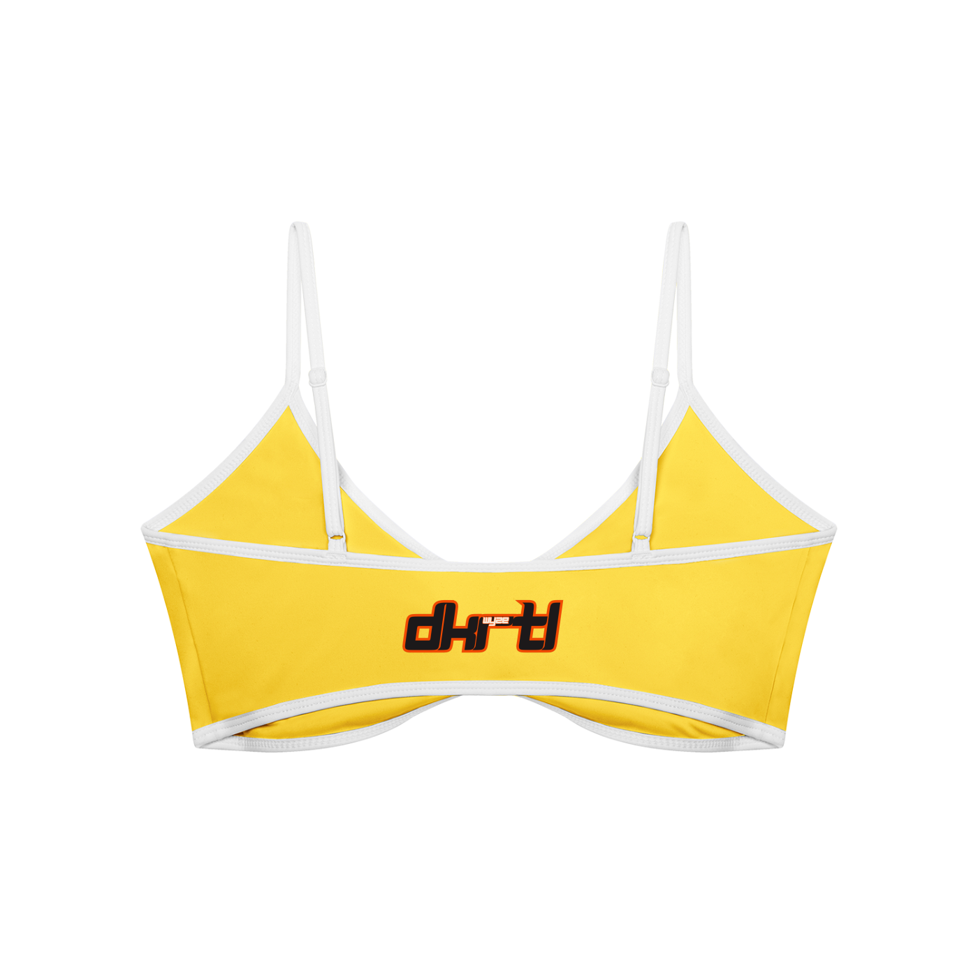 Women's Color Block Ruched V-Neck Sports Bra