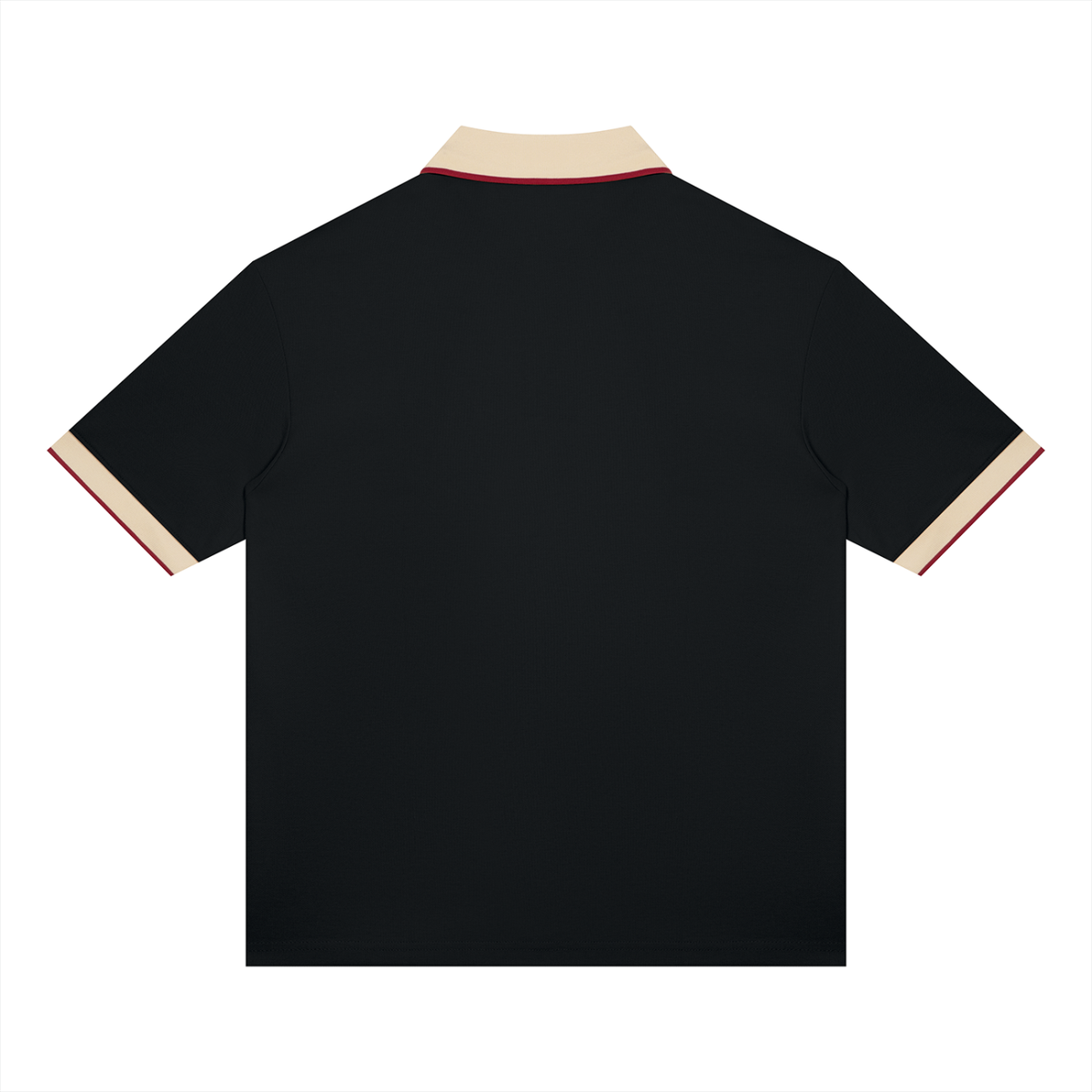 Unisex Color Block Polo Shirt by DKRTL WYZE