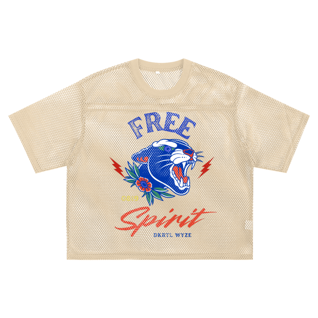 See-through Boxy Net T-Shirt
