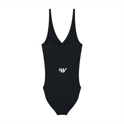 Women’s Full-Zip Ruched Bodysuit