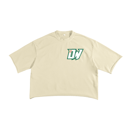 French Terry Raw Edge T-Shirt