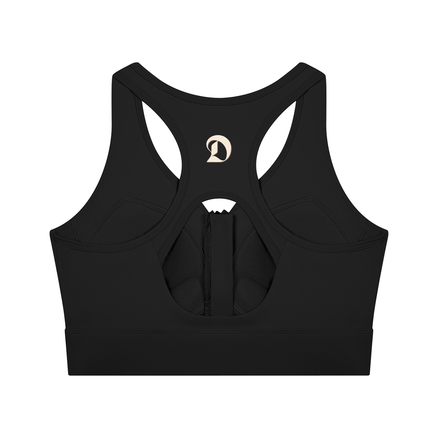 Women’s Cropped Zip Yoga Sports Bra