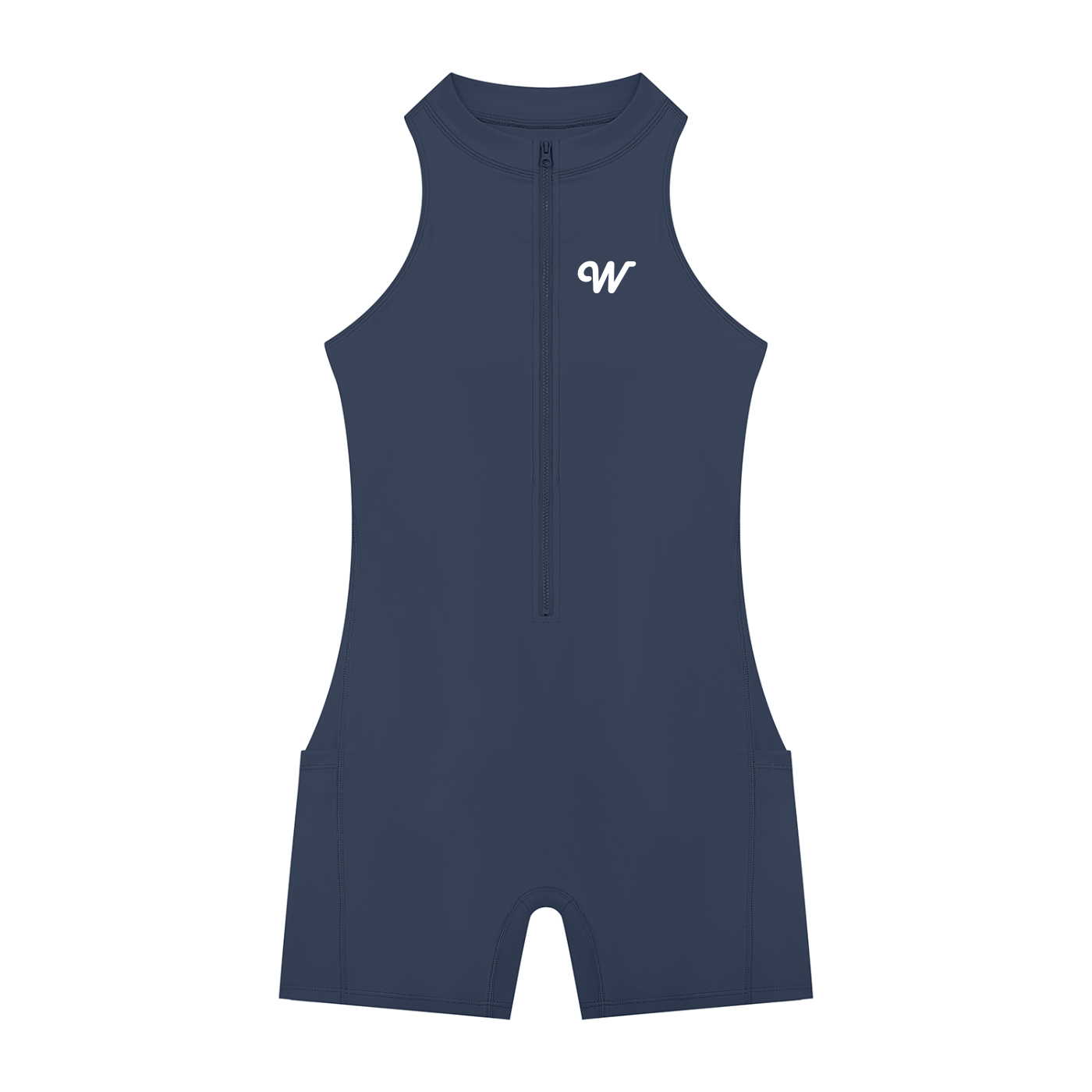 Women’s Quarter-Zip Yoga Romper