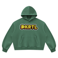 Unisex Vintage Wash Boxy Fleece Hoodie