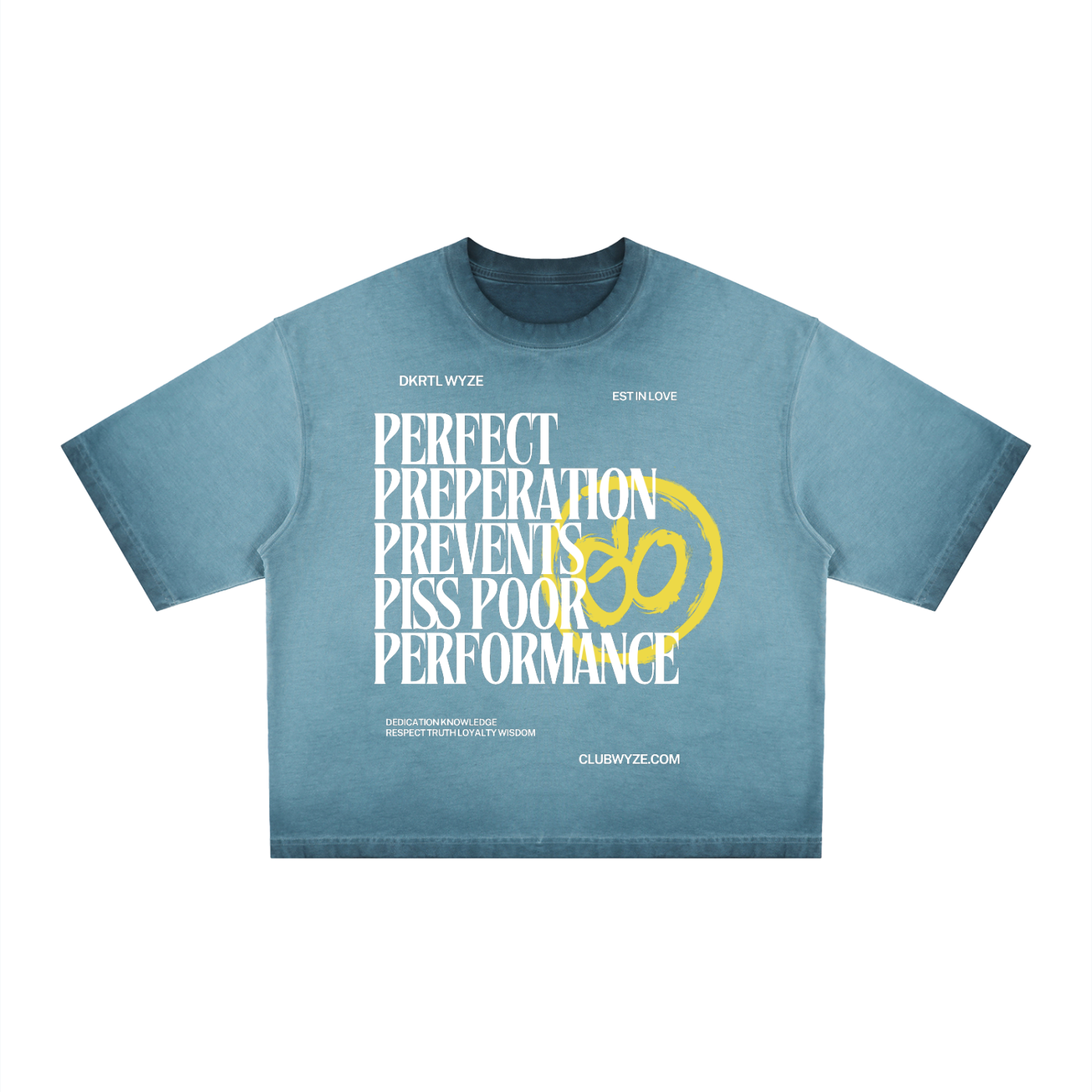 Unisex Reverse Dyed Boxy T-Shirt