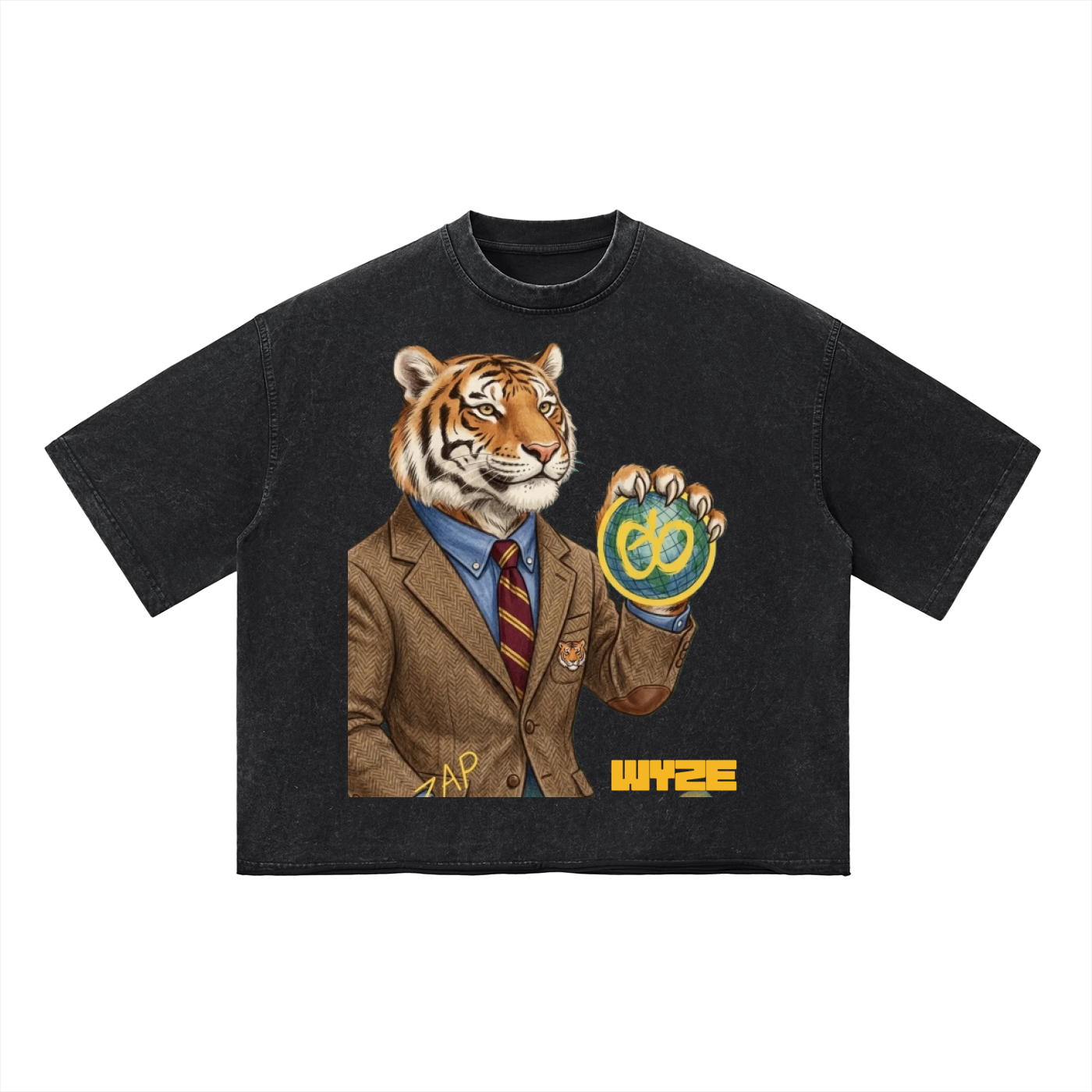 Unisex Vintage Wash Boxy T-Shirt
