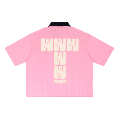 Unisex Striped Boxy Soccer Jersey