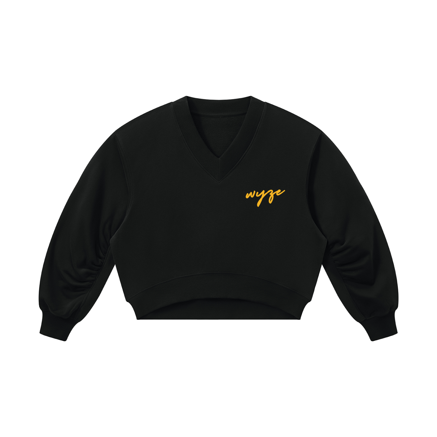 Women’s Crop V-Neck Sweatshirt