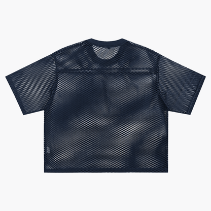 See-through Boxy Net T-Shirt