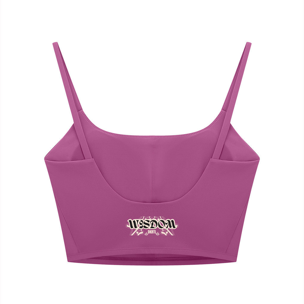 Women's Solid Color Sports Bra