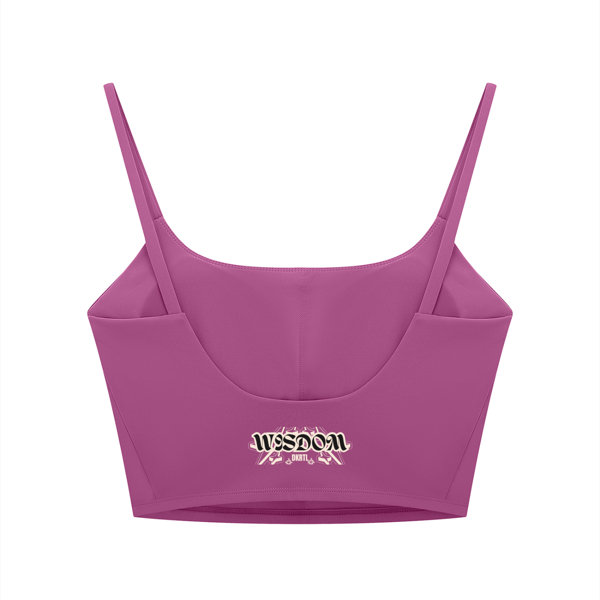 Women's Solid Color Sports Bra