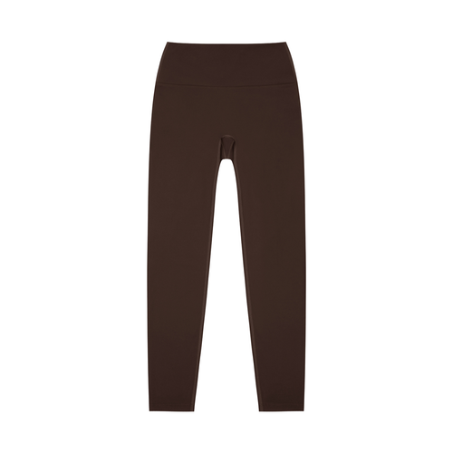 High-Waisted Yoga Leggings in Brown by DKRTL WYZE