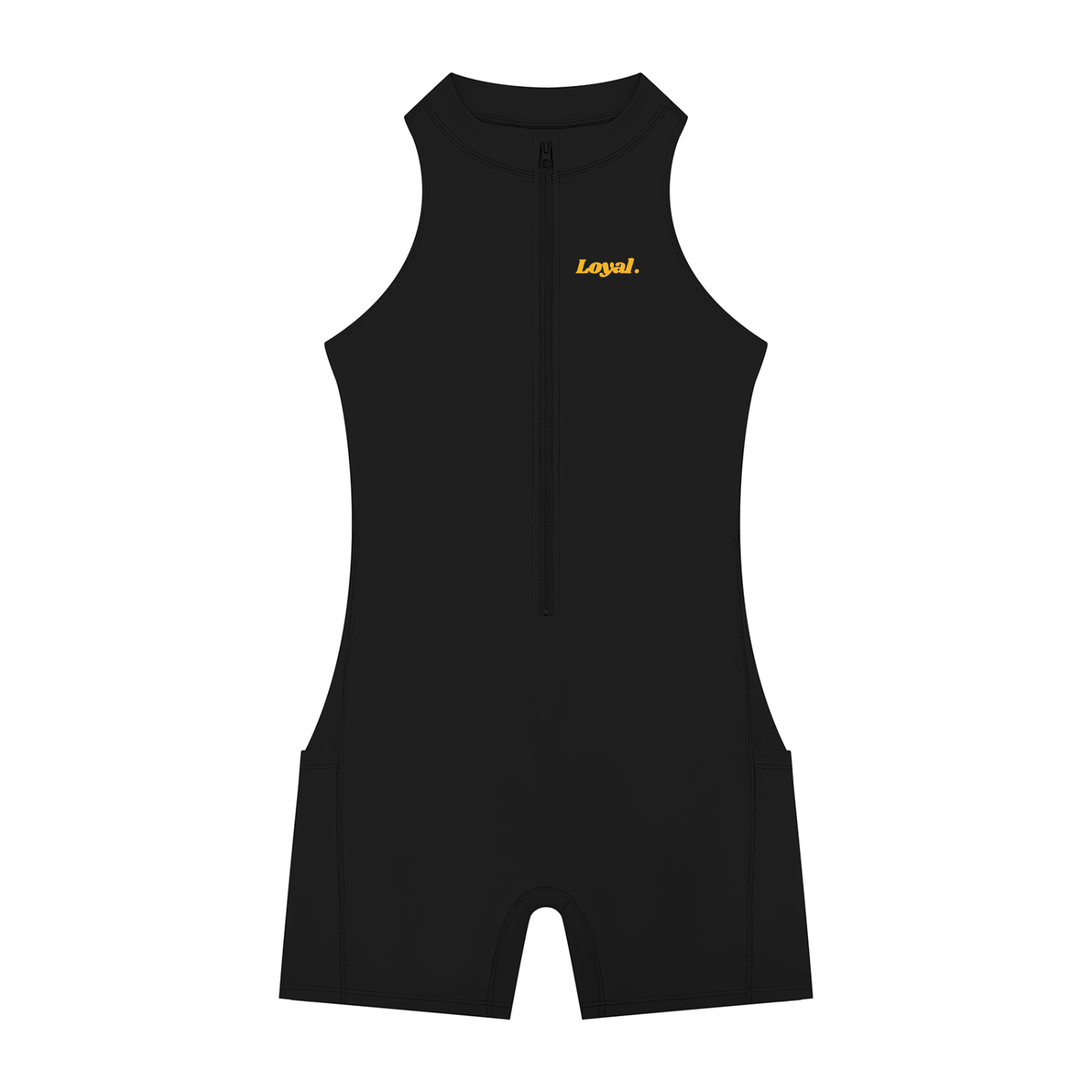 Women’s Quarter-Zip Yoga Romper
