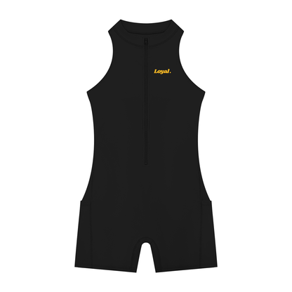 Women’s Quarter-Zip Yoga Romper
