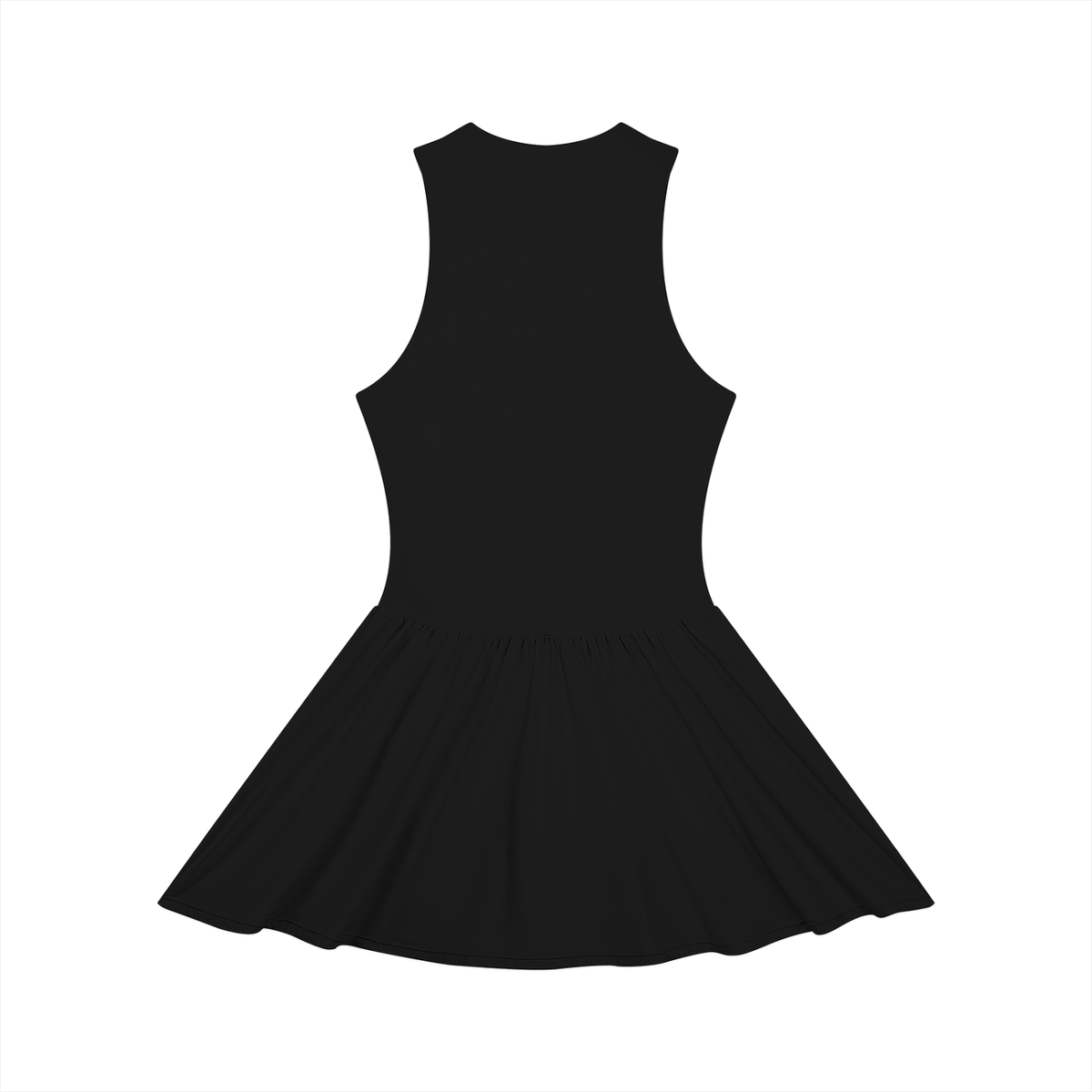 Women’s Ruched Sleeveless Full-Zip Dress