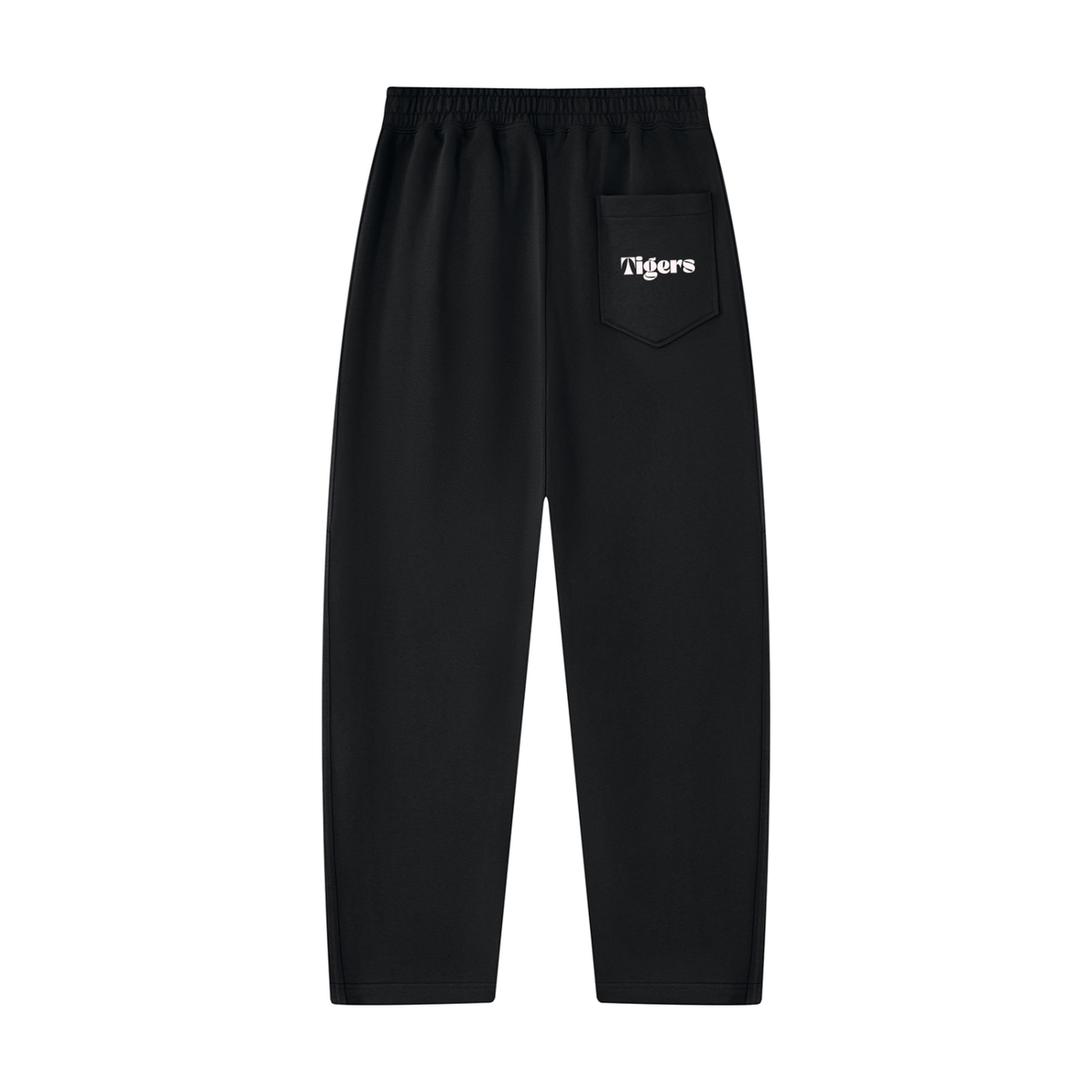 Unisex Tapered Straight Hem Sweatpants