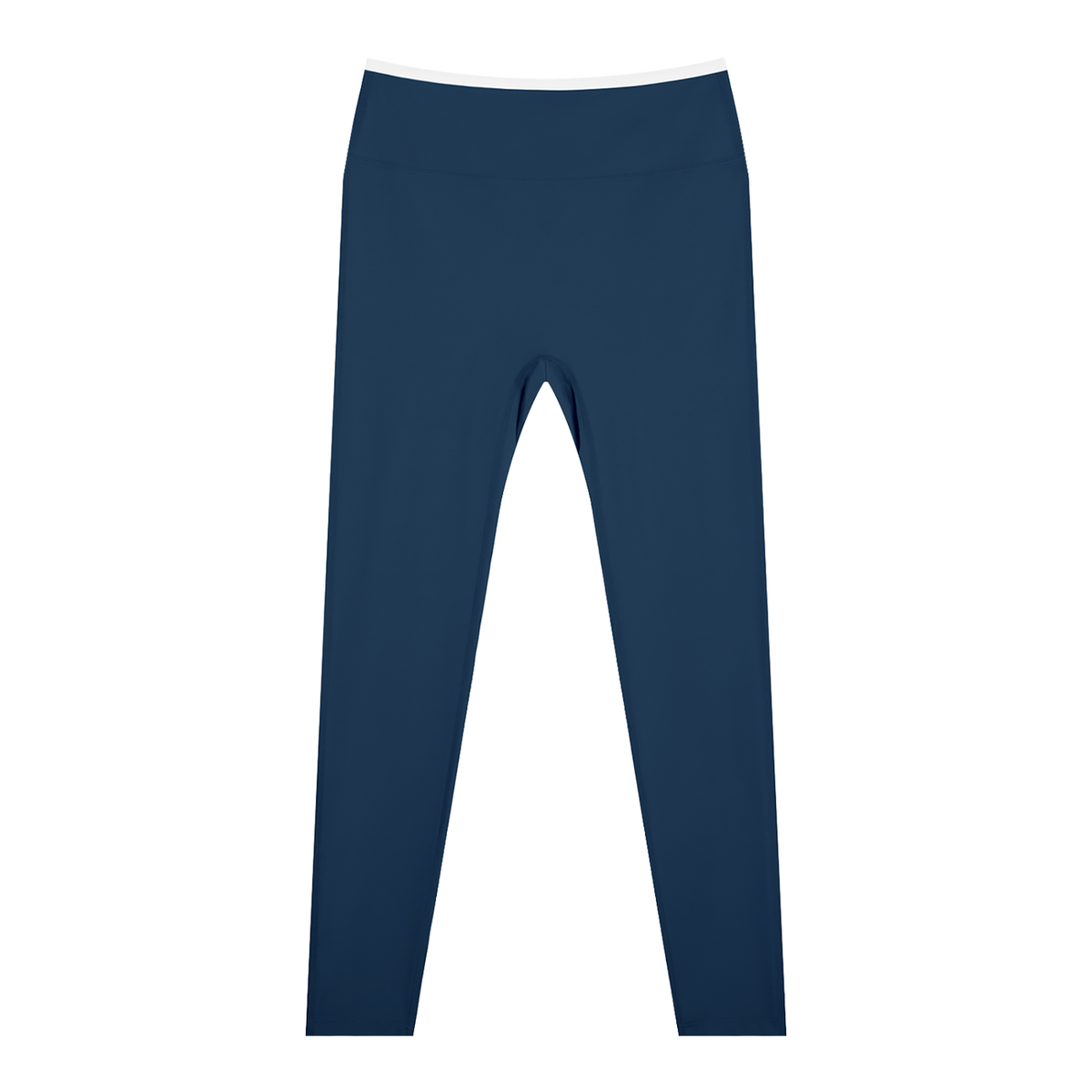 Women's High-Waisted Yoga Leggings in Navy Blue by DKRTL WYZE