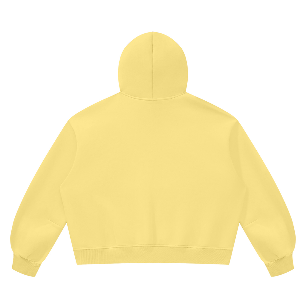 Unisex Vintage Wash Boxy Fleece Hoodie